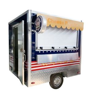 Popular totalmente equipado BBQ Food Truck Burger Popcorn Vending Trailer Mobile Fast Food Ice Cream para Car Shows Events Trailer - Product Image 2