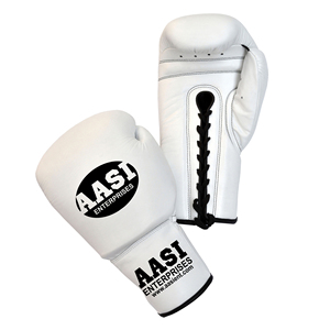 Style Exercise Workout Training Gants de boxe pour le sparring, le sac lourd et le gant de travail Taille 8 onces Rose/Blanc - Product Image 6