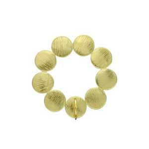 Pendientes Geométricos de Latón Chapado en Oro, Estilo Contemporáneo, Minimalista, Chic, Étnico, Bohemio, Clásico, Bohemio Chic, Gitano - Product Image 2