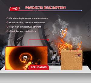 Mattoni in Magnesite e Allumina: Prezzo di Fabbrica, Blocchi Refrattari ad Alta Temperatura per Riparazione di Forni in Acciaio - Product Image 2