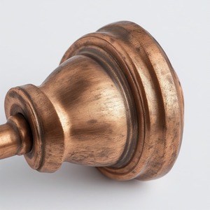 Silver Horizon Single Curtain Pole Crafted With Glossy Surface Offering Strength Balance And Bright Decorative Feel - Product Image 1