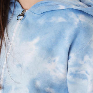 Conjuntos Deportivos de Felpa Francesa Tie Dye de Alta Calidad para Mujer, Manga Larga, Cuello Redondo, Conjuntos Deportivos para Mujer y Niña - Product Image 4