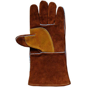 Guantes de cuero para soldar resistentes al calor y al fuego - Product Image 4