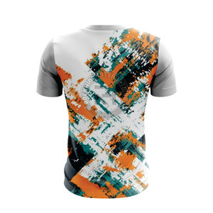 T-shirt en jersey de coton élégant, tissu de qualité supérieure, coupe confortable, sensation légère, idéal pour la mode décontractée et l'usage quotidien - Product Image 3