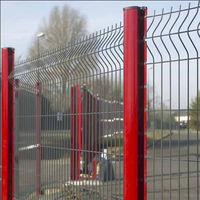 Panneaux de clôture 3D en treillis soudé en acier galvanisé pour la sécurité extérieure, autoroute, maison, jardin, ferme