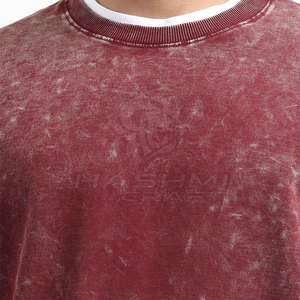 Camiseta Moderna de Estilo Urbano con Lavado Ácido, Tela de Algodón Suave, Cómoda, Informal y a la Moda - Product Image 6