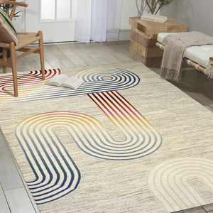 Erdenet Carpet Mongolian 100% Laine Eco-Friendly Machine Made Carpet - Strip Collection No:1 - Product Image 4