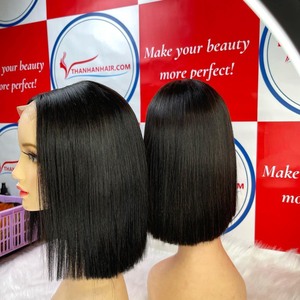 Peluca de pelo vietnamita Best Seller 100% de longitud completa Super doble dibujado pelo liso suave varios colores fácil de usar - Product Image 5