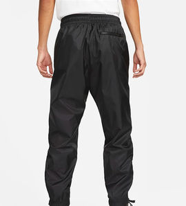 Chaqueta Cortavientos Unisex de Nailon Lisa, Corte Regular, Pantalones de Nailon de Pierna Ancha de Talla Grande, con Cordones Ajustables en el Tobillo - Product Image 3