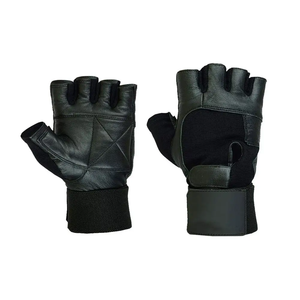 Haute qualité personnalisé couleur et taille lourde haltérophilie antidérapant respirant unisexe en cuir gants de gymnastique vente chaude - Product Image 2