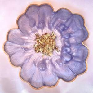 ที่รองแก้วทำจากเรซินอีพ็อกซี่ทรงกลมทำจากไม้ทรงสี่เหลี่ยมพร้อมที่จับสำหรับใส่เบียร์ชากาแฟ - Product Image 5