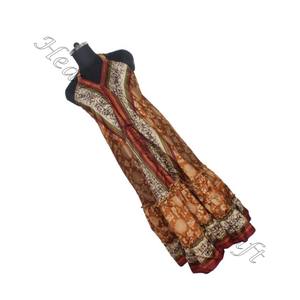 SD022 2025 dernier Style Vintage indien et pakistanais Saree/Sari/Shari Hippy Boho coton vêtements avec soie Style Vintage indien - Product Image 3