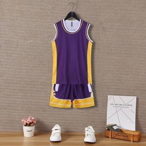 Ensemble de maillots de basket-ball pour jeunes personnalisés OEM, respirant, vente en gros de maillots de basket-ball pour clubs, maillot de basket-ball de haute qualité - Product Image 4