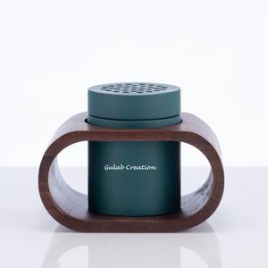 Quemador de incienso de madera natural, soporte de madera ecológico hecho a mano para palo de incienso, aromaterapia, meditación y fragancia para el hogar - Product Image 4