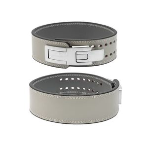 Qualité Gym Haltérophilie Ceinture Doux En Cuir Véritable Boucle Lourde Musculation Ascenseur Adulte Levier Ceinture De Musculation - Product Image 6