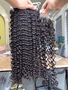 Extensiones de Cabello Humano Remy con Rizo Italiano, Trama Única, Cutícula Alineada, para Mujeres - Product Image 3