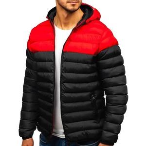 Abrigo acolchado para hombre, chaquetas con capucha para hombre, acolchado ligero, Parkas de invierno, chaquetas acolchadas a prueba de viento - Product Image 3