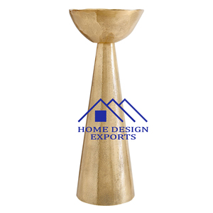 ของตกแต่งงานแต่งงานเหมาะสำหรับบ้านโรงแรมและร้านอาหารของตกแต่งบ้านล่าสุดเชิงเทียนสีทองแบบโบราณ - Product Image 5