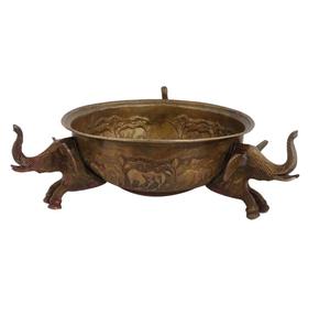 ขายส่งชามทองเหลืองอูร์ลี ดีไซน์ใหม่ รูปทรงกลม ของตกแต่งงานแต่งงาน คุณภาพเยี่ยม ราคาถูก - Product Image 5