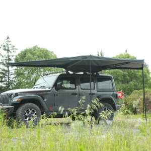 Tienda de campaña para exteriores 4x4, <span class=keywords><strong>toldo</strong></span> lateral para techo de coche, tela Oxford independiente de 180 grados con luz Led - Product Image 3