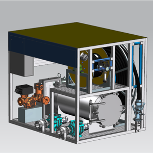 Module de distribution de carburant mobile pour avions Viet Nam TechnoJet MRM-A-600 Jet A-1 600 GPM, conception modulaire, ravitaillement commercial - Product Image 1