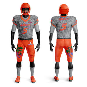 Maillot de football américain personnalisé, short rembourré à sublimation en sergé respirant, option grande taille pour l'équipe américaine - Product Image 4