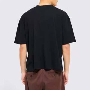 Camiseta de Gimnasio para Hombre 2026, Diseño Personalizado, 100% Algodón, Cuello Redondo, Corte Regular, Tejido de Punto Sólido, Poliéster-Algodón de Alta Calidad - Product Image 3