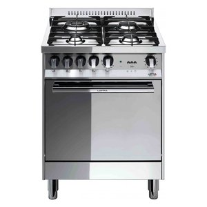 Cucina gas 4 zone Forno a Gas MAXIMA M66GV C Inox Classe A (60x60x90cm) - Product Image 1