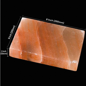 Qualité supérieure 100% briques de sel de l'Himalaya rose pur carreaux sculptés bloc de grillade décoratif pour la maison couleur personnalisée emballage personnalisé - Product Image 2