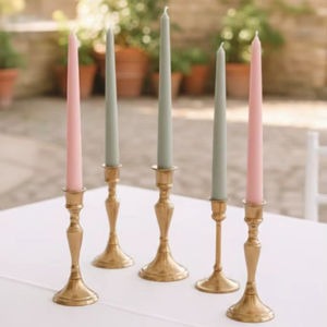 Bougies coniques mates élégantes en cire de soja, parfum floral, sans fumée, haute qualité pour une combustion propre, stable et longue durée, Noël, Halloween - Product Image 1