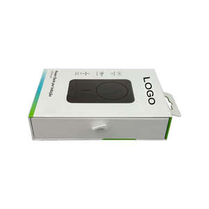 Emballage personnalisé avec logo pour chargeur portable, boîte en papier suspendue écologique, vente en gros - Product Image 2