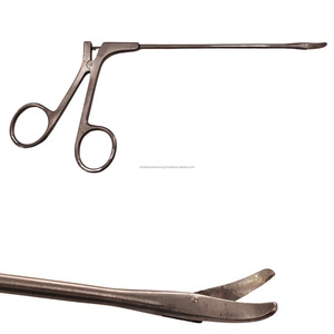 Ciseaux nasaux à lame droite incurvée, ensemble d'instruments chirurgicaux ORL en acier inoxydable, utilisation manuelle en clinique, rhinologie, hôpital - Product Image 6