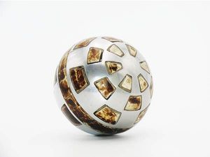 Bolas redondas decorativas de resina de madera de vidrio para Decoración de mesa, centro de mesa hecho a mano, orbes, cuenco, bolas de relleno, uso de decoración del hogar - Product Image 6