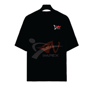 Camiseta de algodón 100% Logotipo de impresión personalizado de alta calidad Material flexible ecológico para ropa de verano - Product Image 2