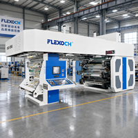 Machine d'impression flexographique écologique pour sachets alimentaires, étiquettes de boissons, sacs, sacs industriels, films agricoles, emballages chimiques quotidiens
