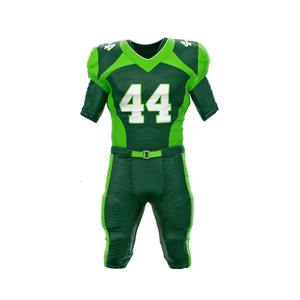 Uniforme de football américain léger personnalisé dans un nouveau style Ensemble de couleur unie grande taille - Product Image 2