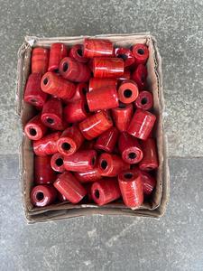 Cuentas de vidrio de color marrón oscuro hechas a medida, ideales para La reventa por diseñadores de joyas y tiendas de cuentas en forma cilíndrica. - Product Image 2