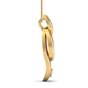 Colgantes de Latón Geométricos, Collar de Latón para Mujer, Chapado en Oro de 18k, Colgante Ovalado Minimalista, Venta al por Mayor - Product Image 2