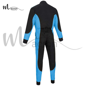 Combinaisons de karting de qualité supérieure, respirantes, best-seller, meilleur fournisseur, personnalisées, couleur noire, impression de logo, meilleur service disponible - Product Image 3