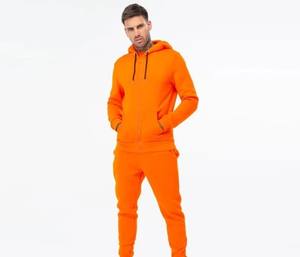 Survêtements d'entraînement pour homme à capuche, personnalisés, de haute qualité, pour l'hiver, 100% coton respirant, grammage lourd, OEM personnalisé - Product Image 1