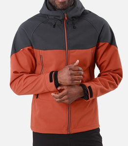 Vente en gros de veste coupe-vent tendance pour hommes veste de sport imperméable à capuche légère et décontractée avec logo personnalisé - Product Image 1