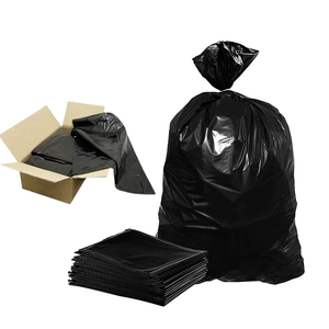 HOT Sales Black <b>Disposable</b> <b>Garbage</b> Bag Plastic Sturdy T Shirt Bags Thickened Grocery Bags Durable - Product Image 4