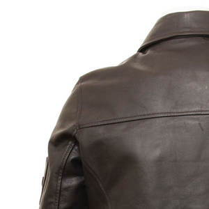 Chaqueta de Cuero de Moda para Hombre, Estilo Moderno, Chaqueta de Invierno para Hombre, Tejido Cálido, Color Sólido - Product Image 6