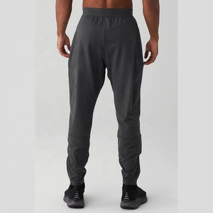 Pantalones Deportivos Personalizados de Alto Rendimiento, Transpirables, Elásticos, de Corte Regular, con Cintura Elástica, Lisos, de Poliéster y Elastano, para Hombre - Product Image 4