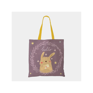 กระเป๋าช้อปปิ้งผ้าคอตตอนเนื้อยั่งยืนทนทานรีไซเคิลได้อย่างรวดเร็วปักด้วยมือทำจากผ้าฝ้าย100% อินเดีย - Product Image 5