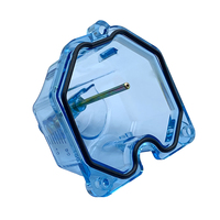 Taza de aceite flotante transparente para carburador de motocicleta Honda Vento Italika Akt Zanella Yumbo Dafra