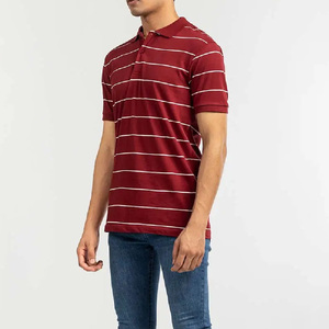 OEM precio de fábrica personalizado transpirable camisetas polo 100% algodón logotipo personalizado impresión hombres Polo camisetas - Product Image 3