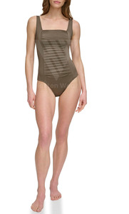 Stylish Women's Sexy One Piece Swimsuit With One Shoulder and <b>V</b>-<b>Strings</b> Quick Dry Breathable 100% Polyester Swim Suits - Product Image 2