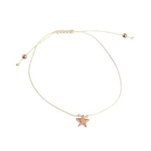 Bracelet étoile en argent sterling 925 avec fil rose pour femme, idéal pour les occasions spéciales - Product Image 4