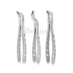 Pince à racine d'incisive inférieure Standard anglaise professionnelle Instrument d'extraction dentaire personnalisable Outil chirurgical de qualité médicale - Product Image 4